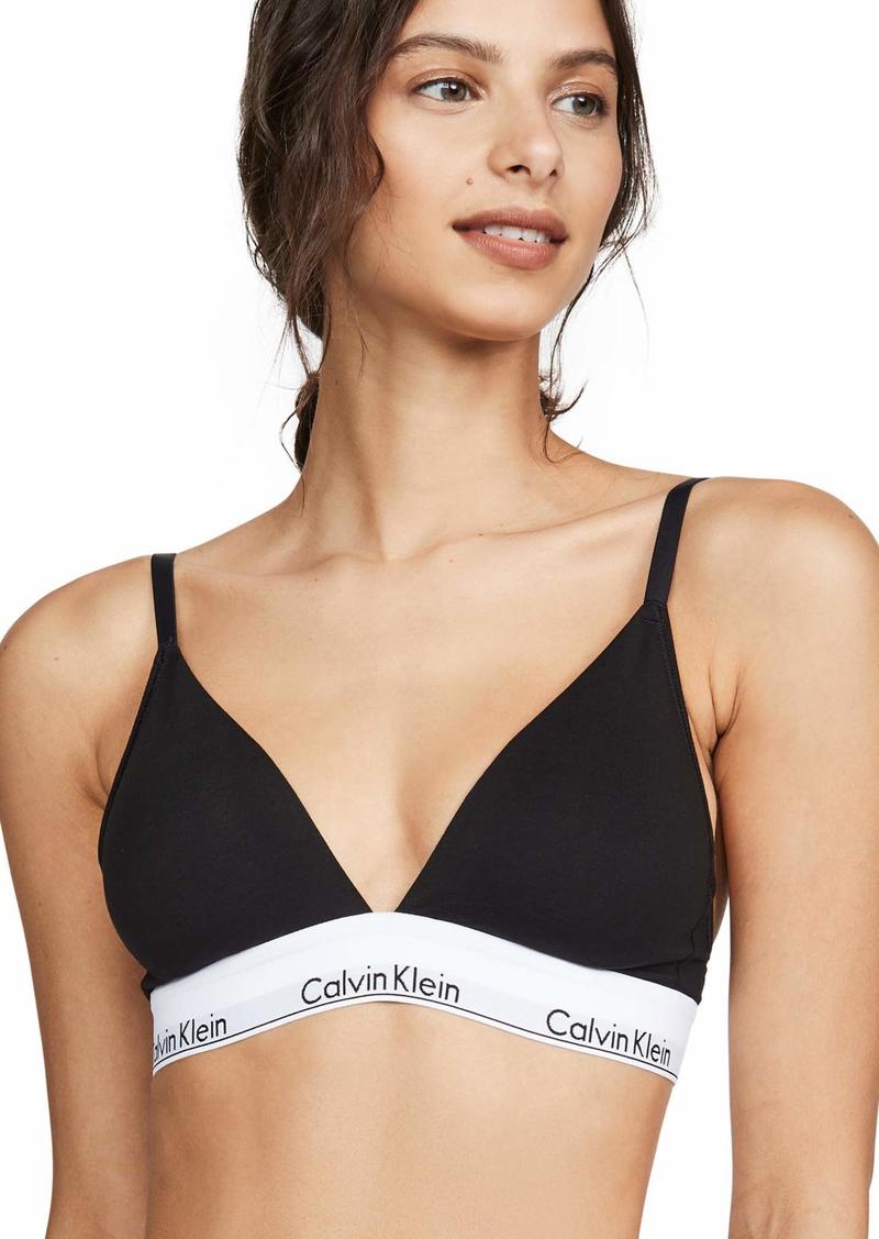 Calvin Klein Modern Cotton Lightly Lined Triangle Bralette