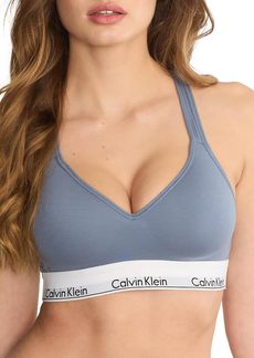 Calvin Klein Women's Modern Cotton Lightly Lined Wireless Bralette