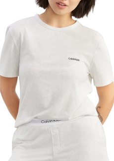 Calvin Klein Women's Modern Cotton Lounge Short Sleeve Crewneck T-Shirt