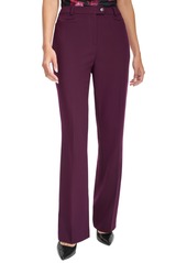 Calvin Klein Women's Modern Fit Trousers - Aubergine