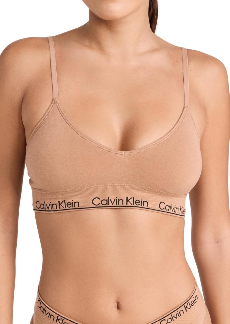 Calvin Klein Modern Seamless Naturals Lightly Lined Triangle Bralette