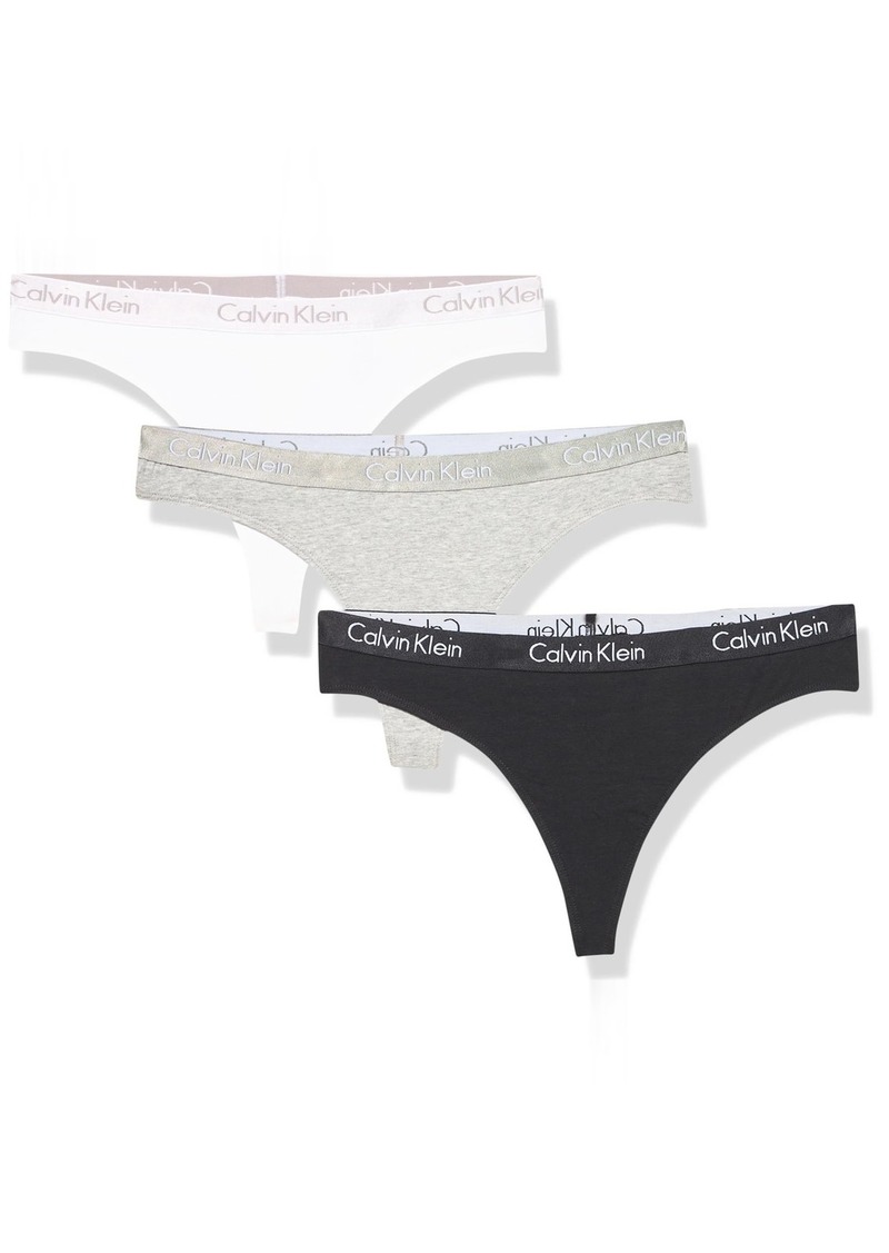 Calvin Klein Motive Cotton Multipack Thong Panty