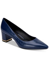 Calvin Klein Women's Nita Pointy Toe Pumps - Navy