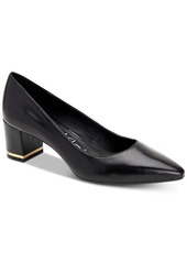 Calvin Klein Women's Nita Pointy Toe Pumps - Navy