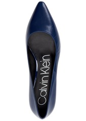 Calvin Klein Women's Nita Pointy Toe Pumps - Navy