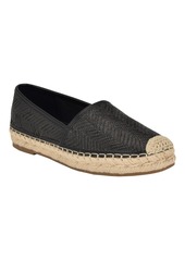 Calvin Klein Women's Padona Slip-On Flat Casual Espadrilles - Black