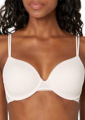 Calvin Klein Women's Perfectly Fit Geo Lace Lightly Lined Full Coverage Bra