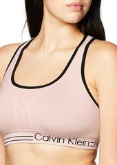 Calvin Klein Women's Performance Moisture Wicking  Impact Reversible Seamless Sports Bra