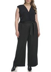 Calvin Klein Women's Pleated Pant with Belt