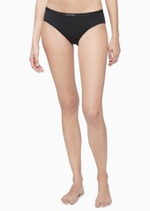 Calvin Klein Women's Pure Ribbed Hipster Underwear QF6444