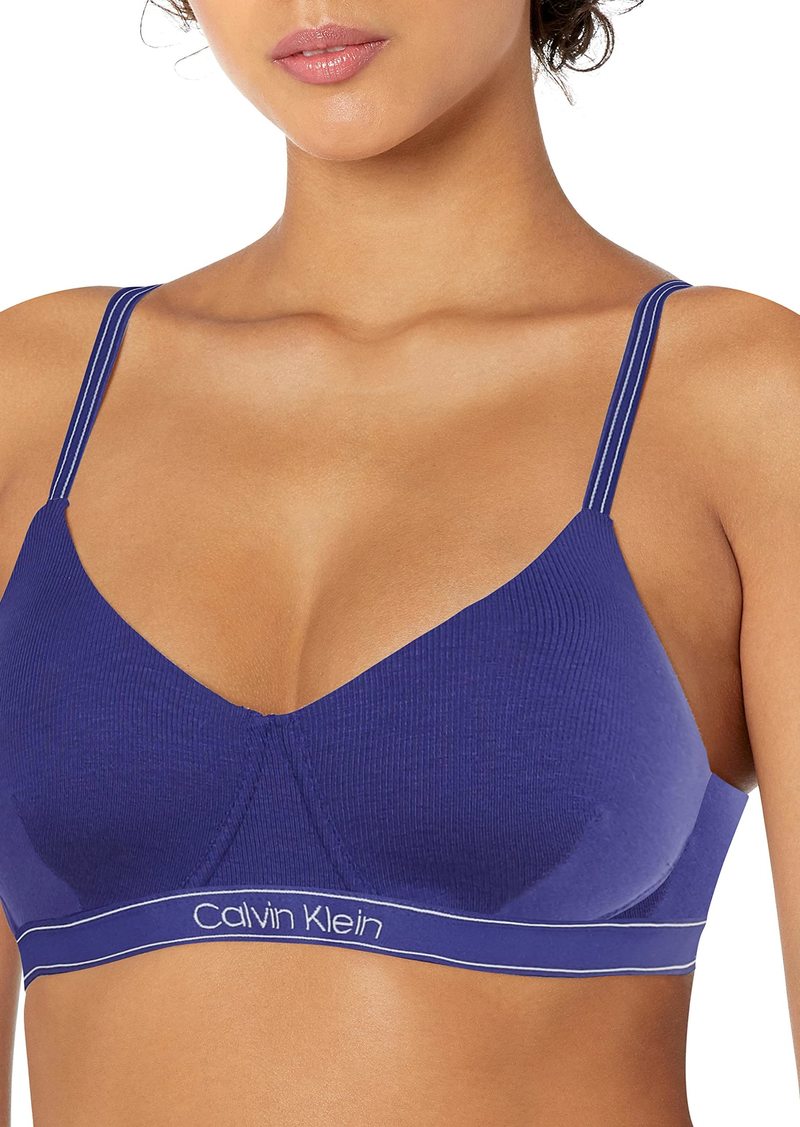 Calvin Klein Pure Ribbed Lightly Lined Bralette