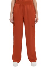 Calvin Klein Women's Satin Cargo Pants - Tera