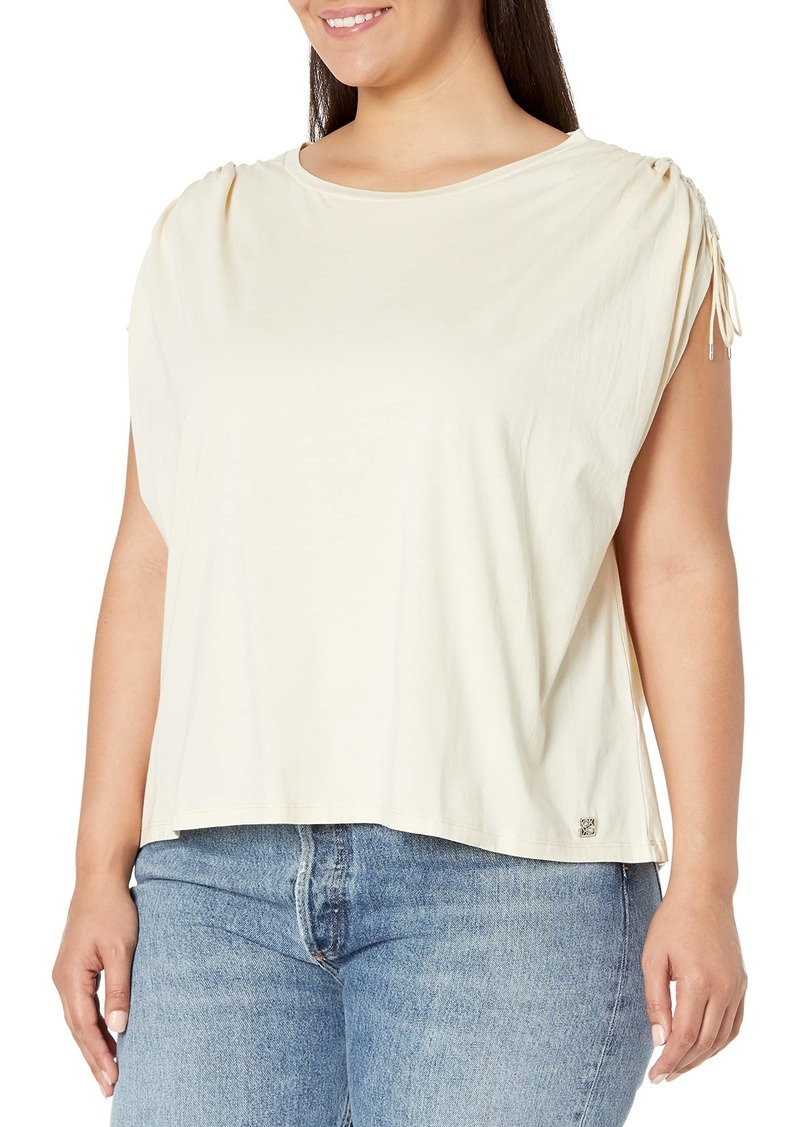 Calvin Klein Women's Athletic Short Sleeve T-Shirt (Plus Size)