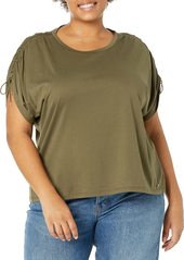 Calvin Klein Women's Athletic Short Sleeve T-Shirt (Plus Size)