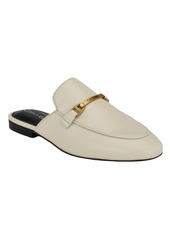Calvin Klein Women's Sidoll Almond Toe Slip-On Casual Loafers - Ivory Leather