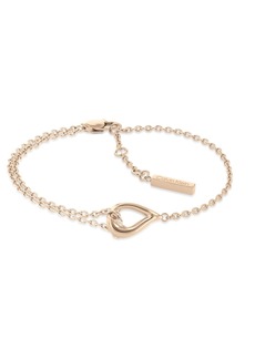 Calvin Klein Women's Stainless Steel Bracelet - Carnation Gold-tone