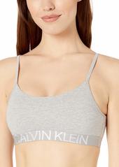 Calvin Klein Women's Statement 1981 Reversible Unlined Bralette Bra - XS XS