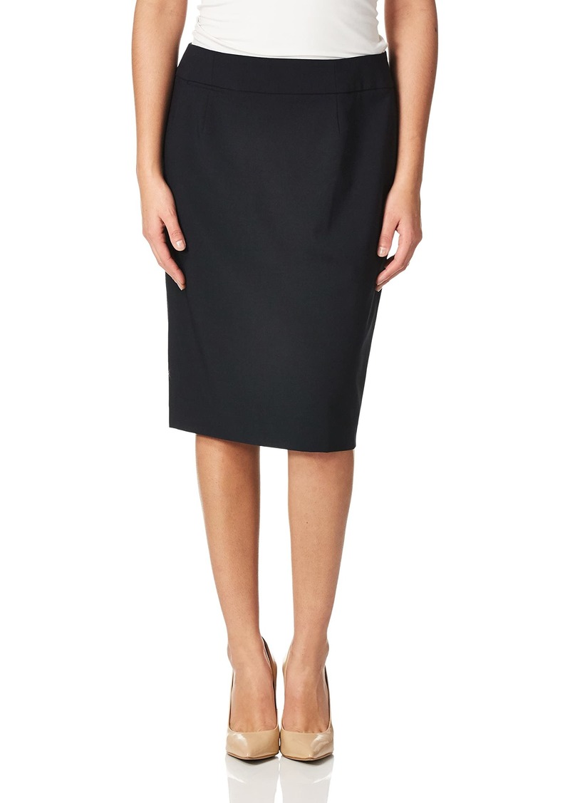 Calvin Klein Women's Straight Fit Suit Skirt (Regular and Plus Sizes)