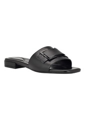 Calvin Klein Women's Tangelo Slip-On Dress Flat Sandals - Black