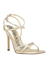 Calvin Klein Women's Tegin Strappy Dress High Heel Sandals - Light Pink