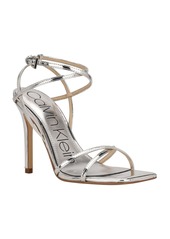 Calvin Klein Women's Tegin Strappy Dress High Heel Sandals - Light Pink