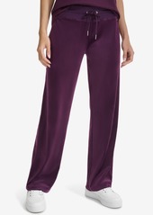 Calvin Klein Women's Velour Wide-Leg Pants - Cafe Ole