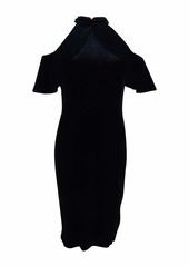 Calvin Klein Women's Velvet Halter Dress