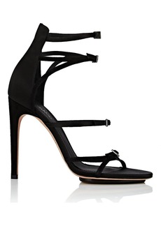 Calvin Klein Women's Vinna Satin & Suede Sandals 