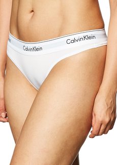Calvin Klein Women's Modern Cotton Stretch Thong Panties