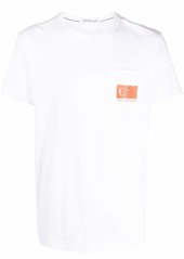 Calvin Klein chest-logo crewneck T-shirt
