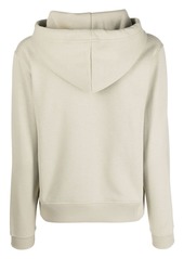 Calvin Klein chest-logo drawstring hoodie