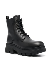 Calvin Klein chunky lace-up combat boots