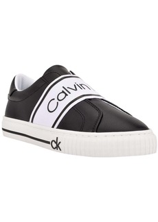 Calvin Klein Clairen Womens Slip On Laceless Casual and Fashion Sneakers