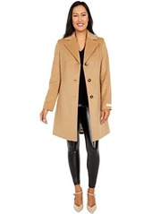 Calvin Klein Classic Single Breasted Wool Coat