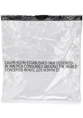Calvin Klein clear logo bag