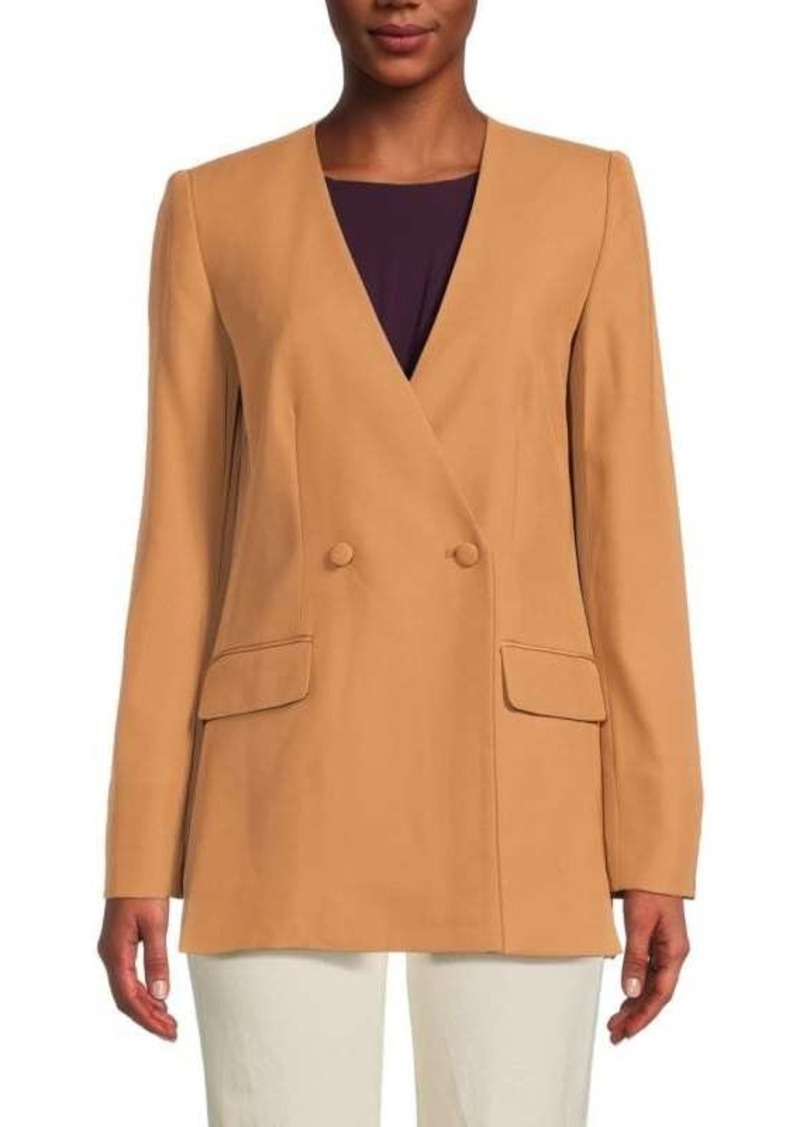 Calvin Klein Collarless Blazer