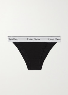 Calvin Klein Cotton-blend Jersey Briefs