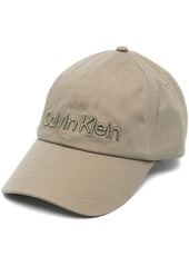 Calvin Klein cotton embroidered-logo cap