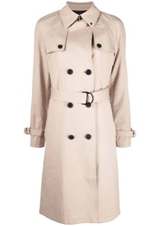 Calvin Klein double-breasted button-fastening coat