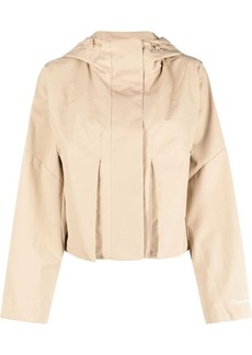 Calvin Klein drawstring-hood rain jacket