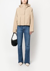 Calvin Klein drawstring-hood rain jacket