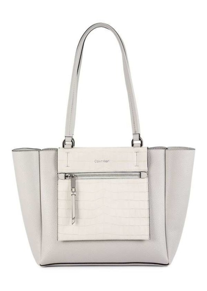 Calvin Klein Gala Faux Leather Tote