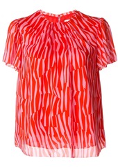Calvin Klein geometric print blouse
