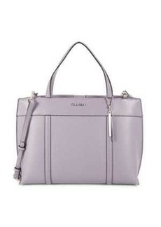 Calvin Klein Gillian Faux Leather Double Top Handle Bag