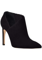 Calvin Klein Harmon Womens Suede Slip On Booties