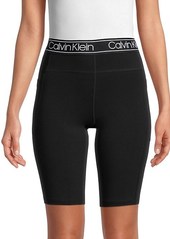 Calvin Klein High-Rise Logo Bike Shorts