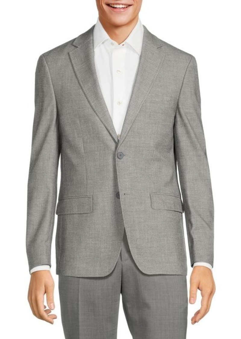 Calvin Klein Houndstooth Slim Blazer