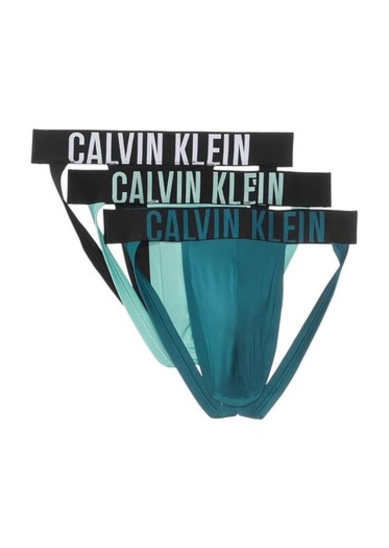 Calvin Klein Intense Power Micro Jock Strap 3-Pack