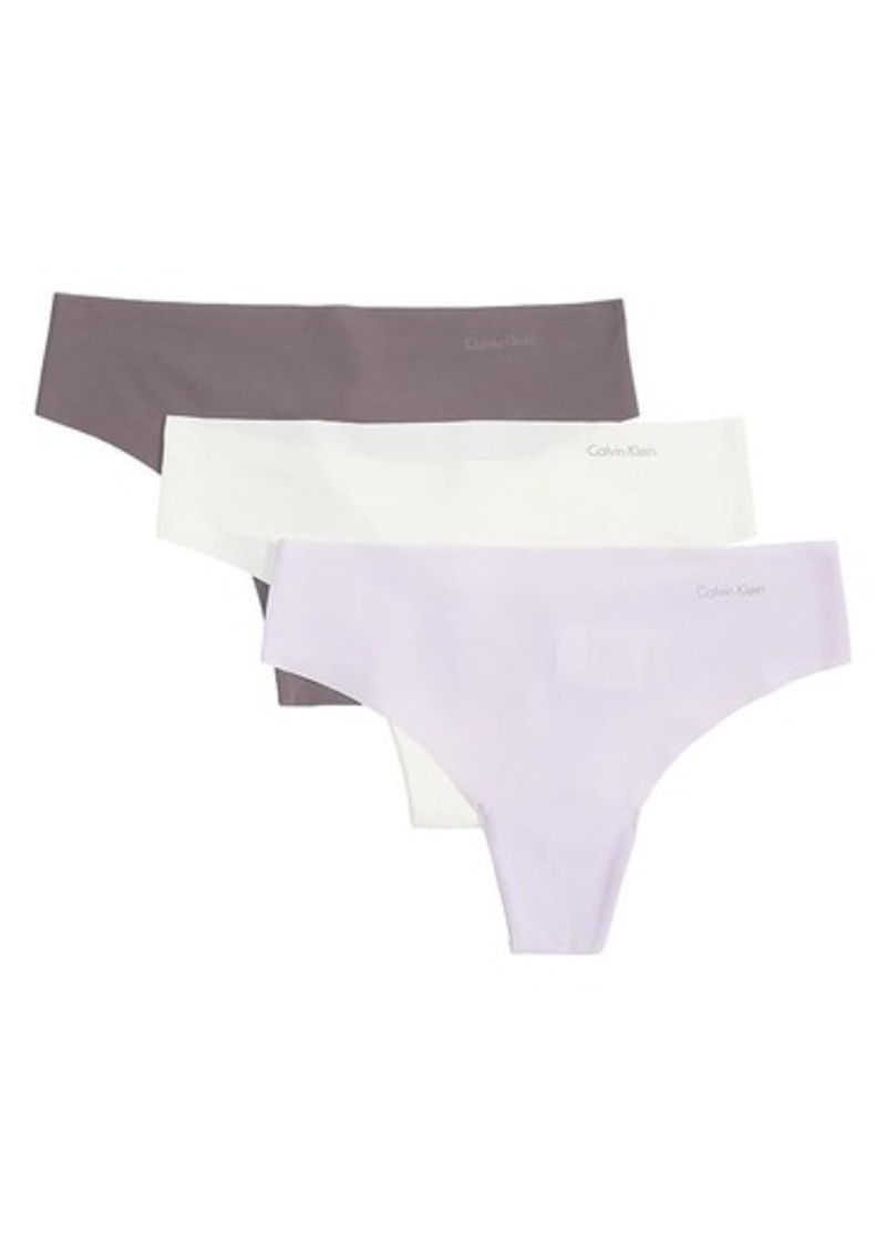 Calvin Klein Invisibles 3-Pack Thong