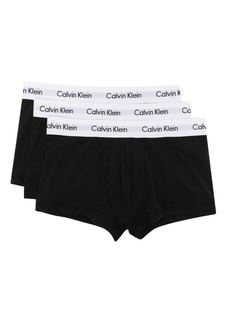 Calvin Klein logo-band boxer brief set